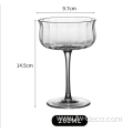 Paneled Coupe Champagne Glasses Cocktail Glassware